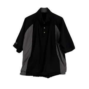 Ping Collection Windbreaker Men's XL Black Gray Short Sleeve Golf‎ Pullover